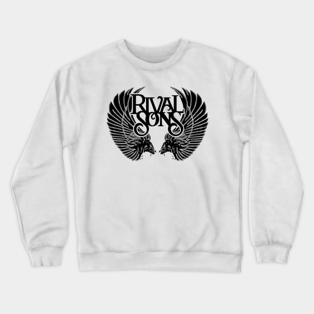 Lion Rival White Crewneck Sweatshirt by Arestration